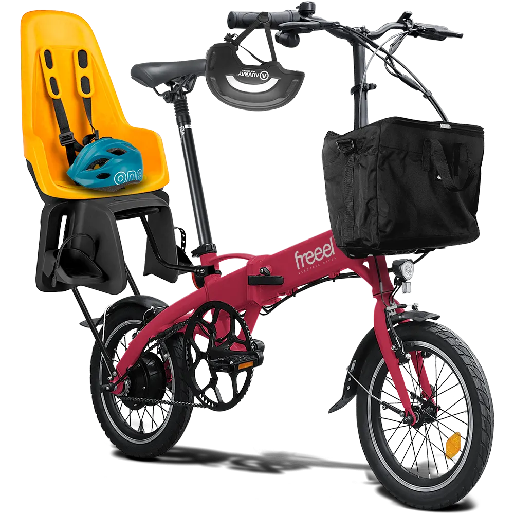 Pack Family Freeel · Bicicleta Viva Magenta mate