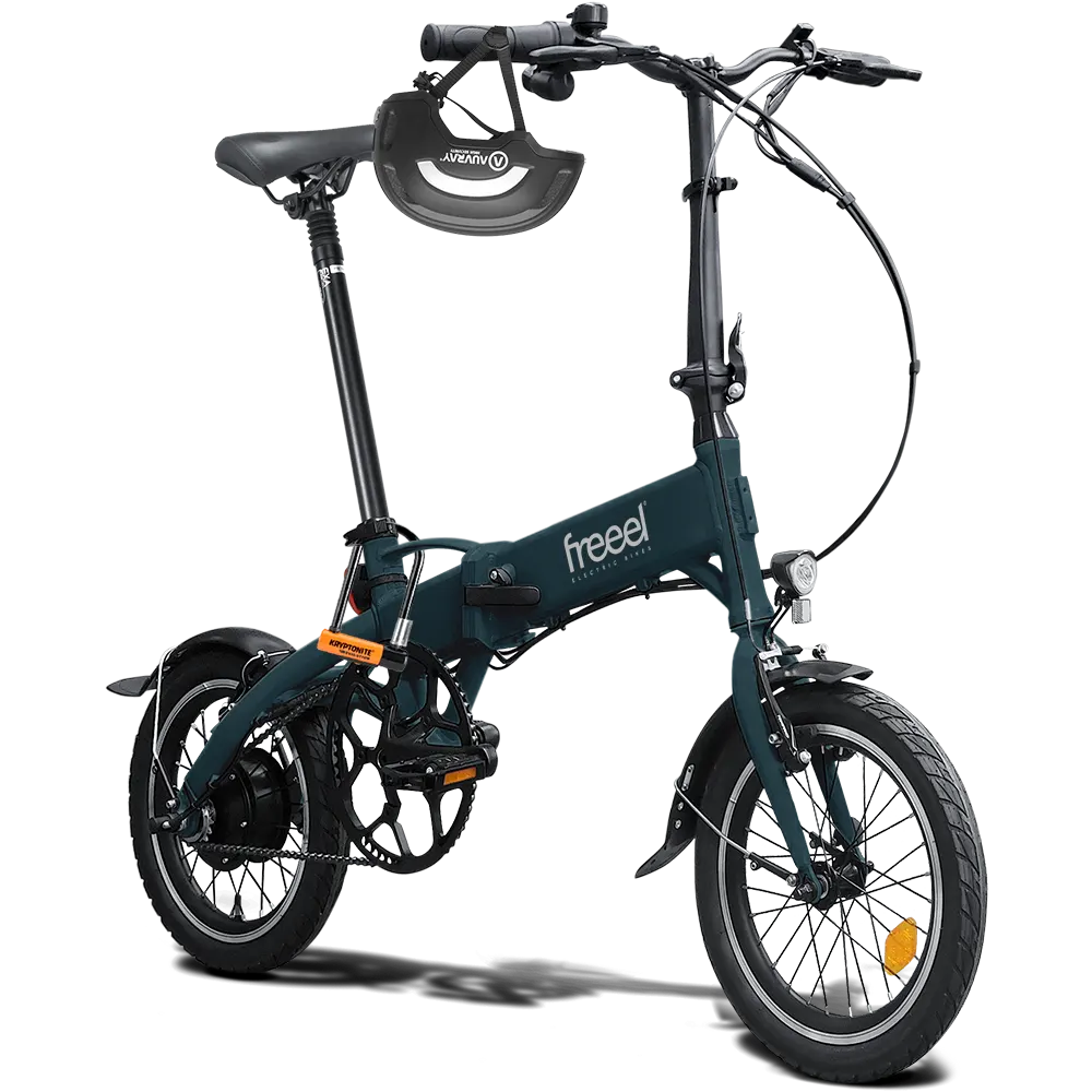 Pack Seguridad Freeel · Bicicleta Cobalto mate